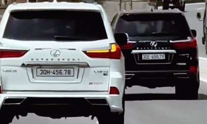 Nghị định 168 - Lỗi trừ 10 điểm GPLX ô tô: Sử dụng biển số giả, không đúng chứng nhận đăng ký